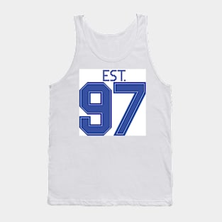 Est. 97 blue Tank Top